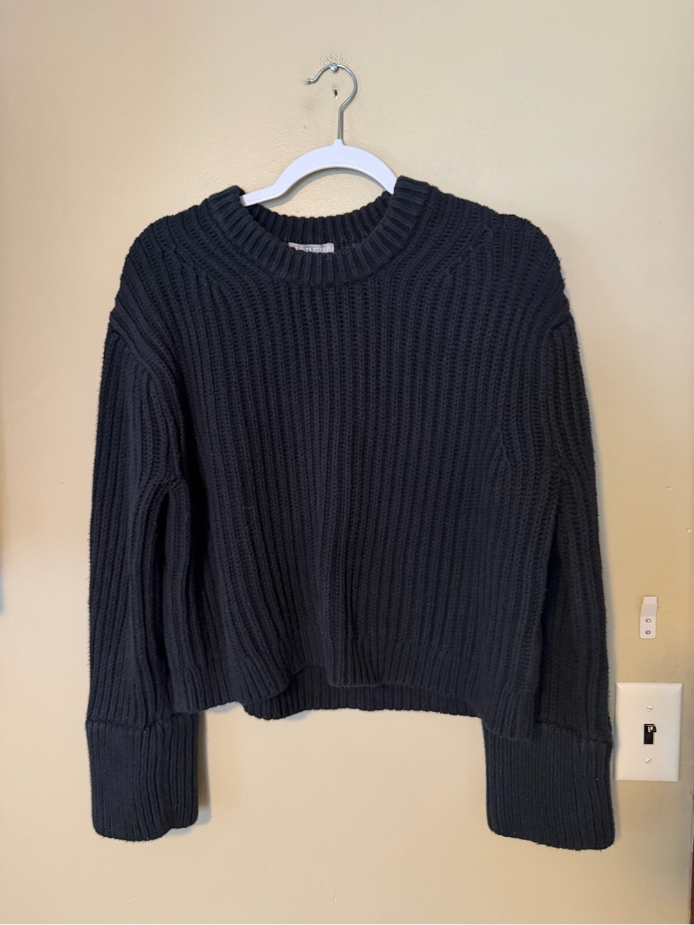 J. Crew Cotton Fisherman Crewneck Sweater - Picture 2 of 9